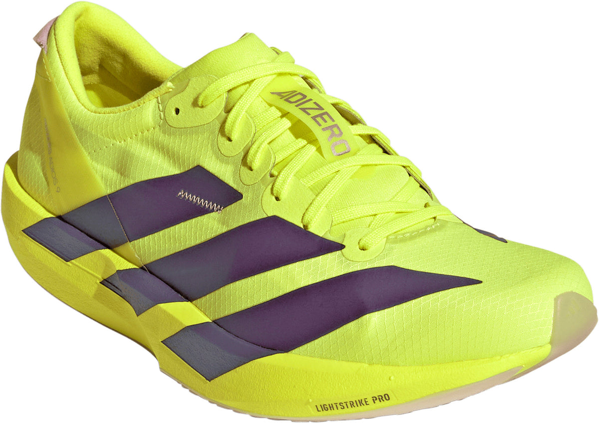 adidas Adizero Adios 9 Women's Running Shoes - Yellow | Running & Training