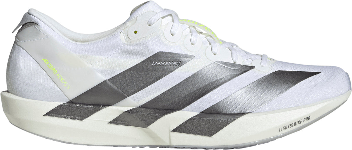 adidas Adizero Adios 9 Men's Running Shoes - White | Running & Training