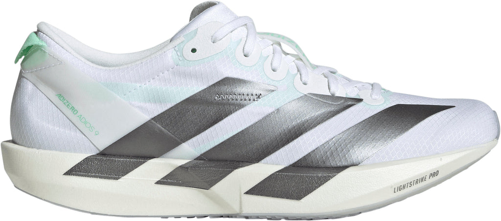 adidas Adizero Adios 9 Women's Running Shoes - White | Running & Training