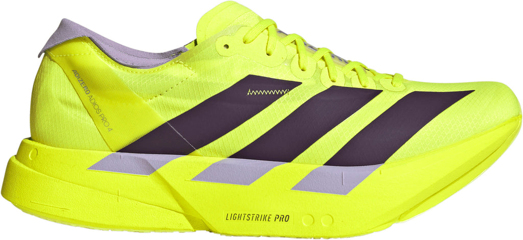 adidas Adizero Adios Pro 4 Men's Running Shoes - Yellow | Running & Training