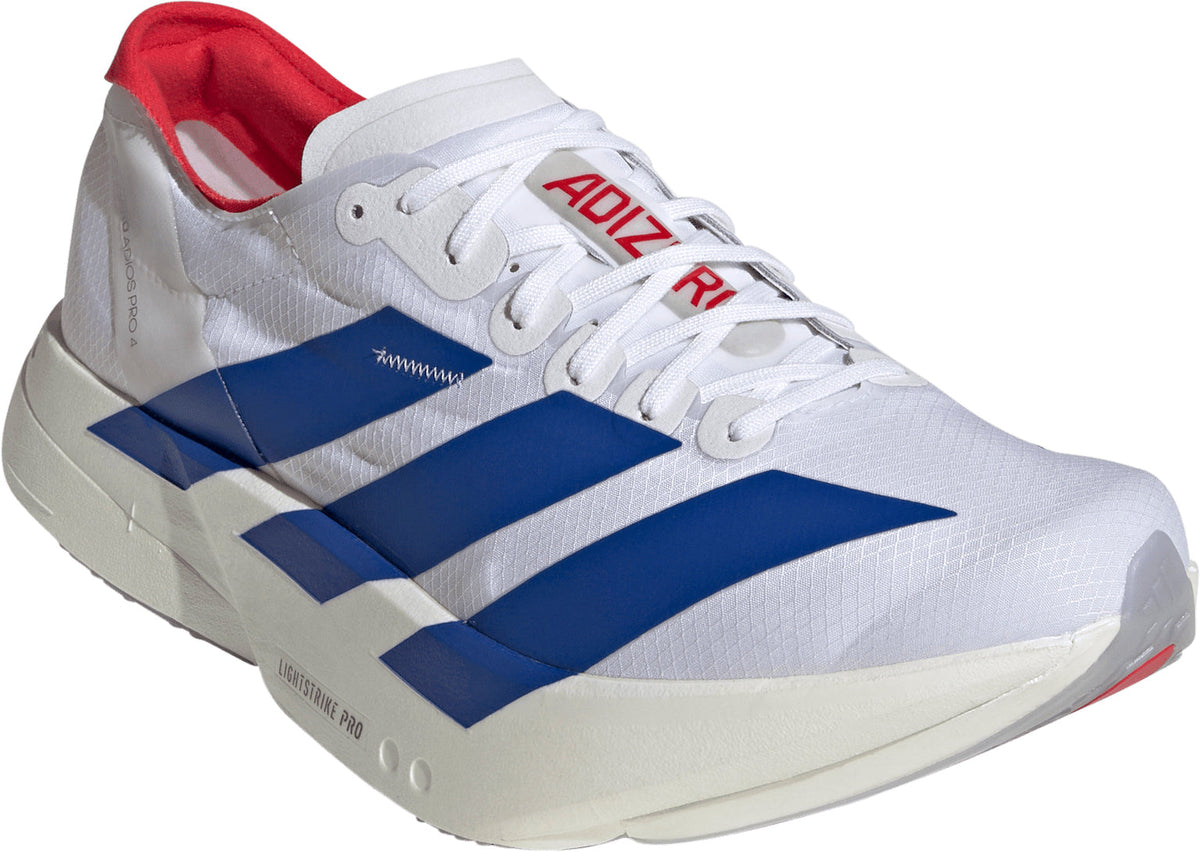 adidas Adizero Adios Pro 4 Men's Running Shoes - White | Running & Training