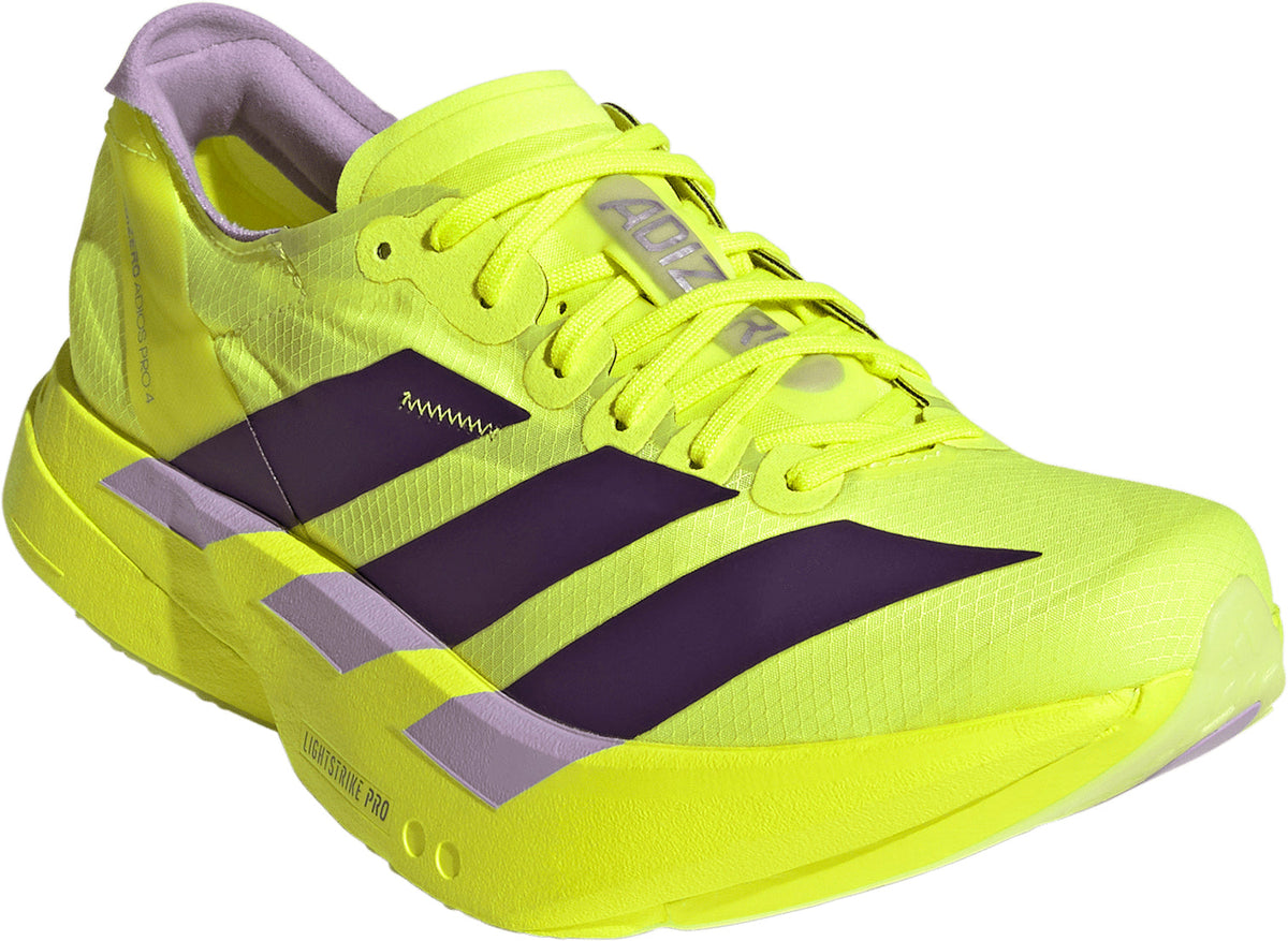 adidas Adizero Adios Pro 4 Women's Running Shoes - Yellow | Running & Training