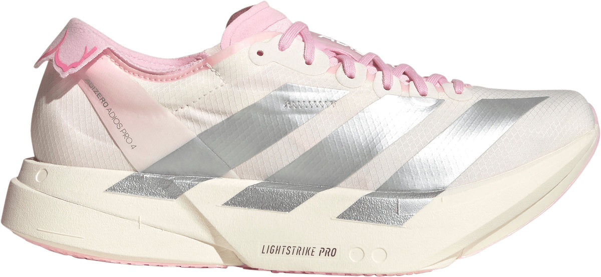 adidas Adizero Adios Pro 4 Women's Running Shoes - White | Running & Training