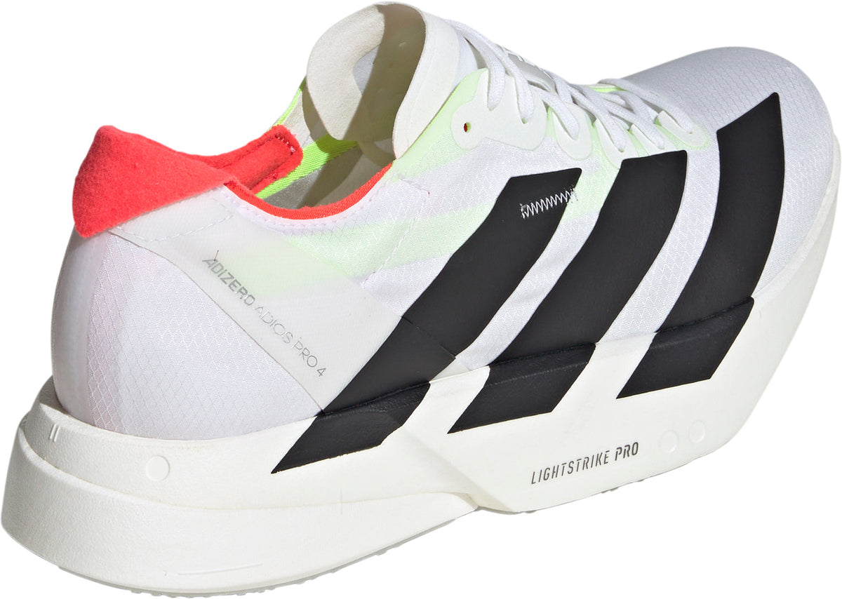 adidas Adizero Adios Pro 4 Men's Running Shoes - White | Running & Training
