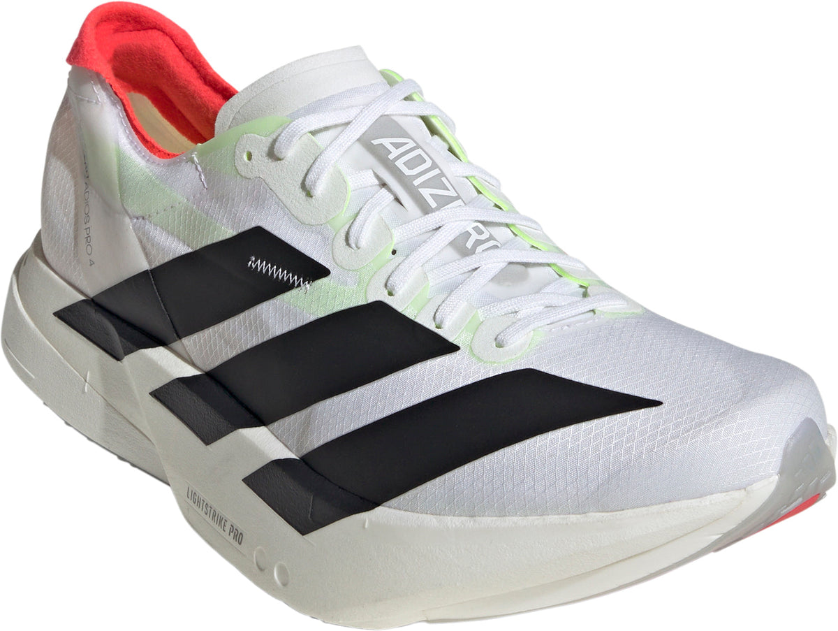 adidas Adizero Adios Pro 4 Men's Running Shoes - White | Running & Training