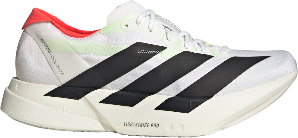 adidas Adizero Adios Pro 4 Men's Running Shoes - White | Running & Training