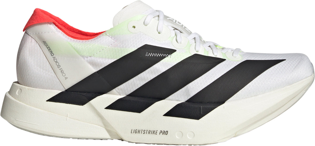 adidas Adizero Adios Pro 4 Men's Running Shoes - White | Running & Training