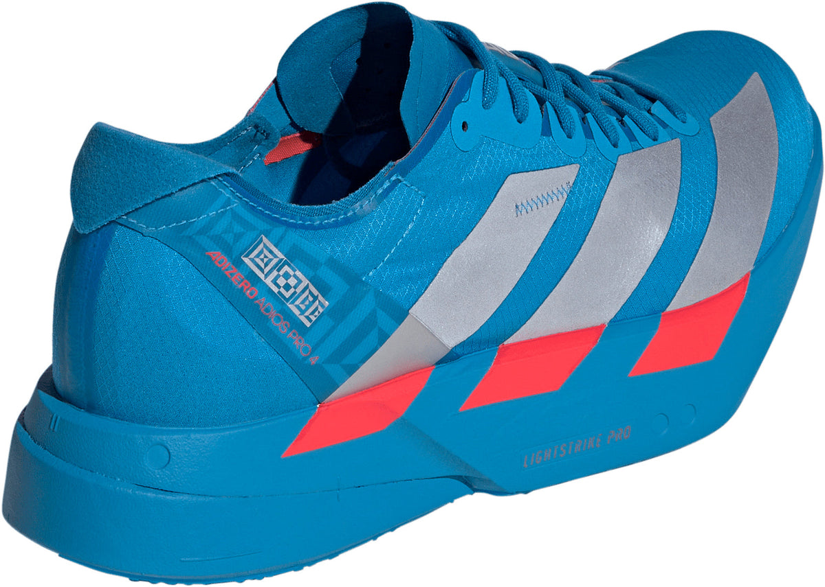 adidas Adizero Adios Pro 4 Men's Running Shoes - Blue | Running & Training