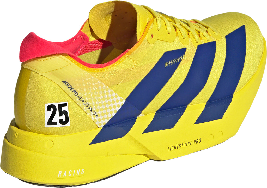 adidas Adizero Adios Pro 4 Men's Running Shoes - Yellow | Running & Training