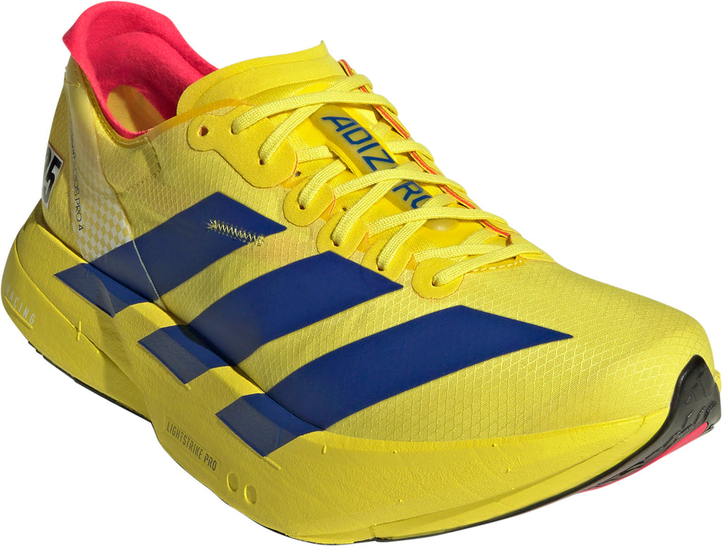 adidas Adizero Adios Pro 4 Men's Running Shoes - Yellow | Running & Training