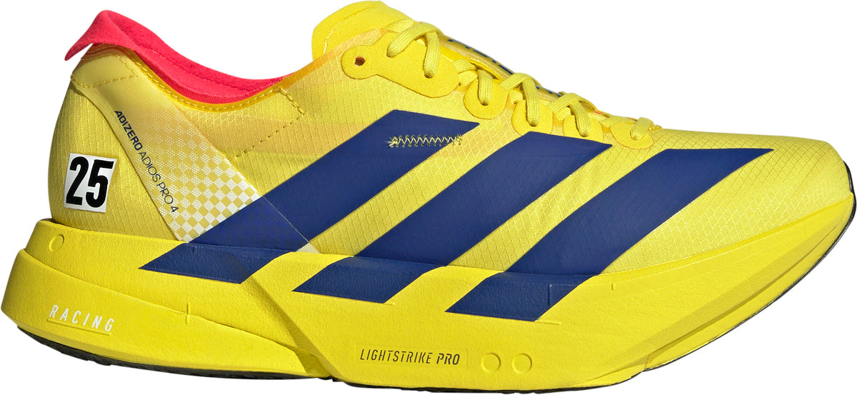 adidas Adizero Adios Pro 4 Men's Running Shoes - Yellow | Running & Training