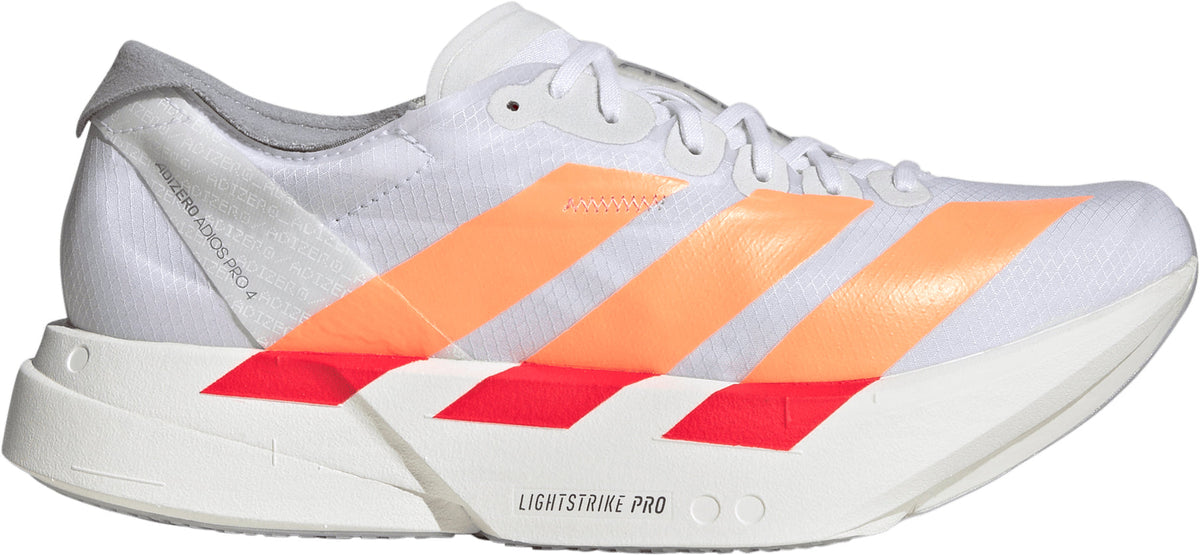 adidas Adizero Adios Pro 4 Women's Running Shoes - White | Running & Training