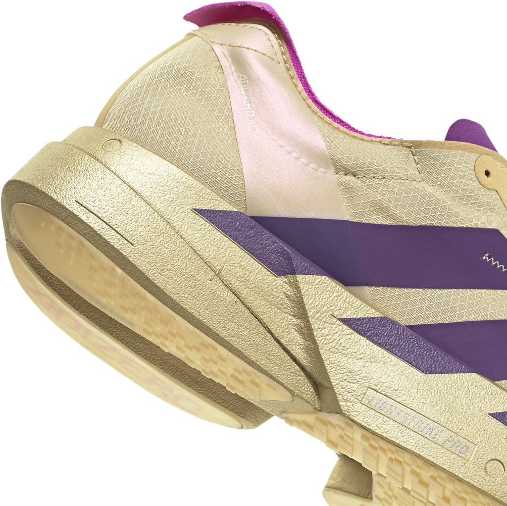 adidas Adizero Adios Pro 4 Men's Running Shoes - Beige | Running & Training