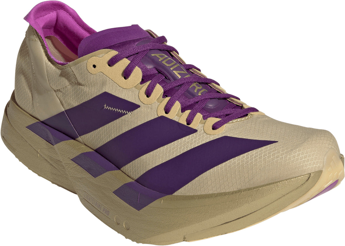 adidas Adizero Adios Pro 4 Men's Running Shoes - Beige | Running & Training