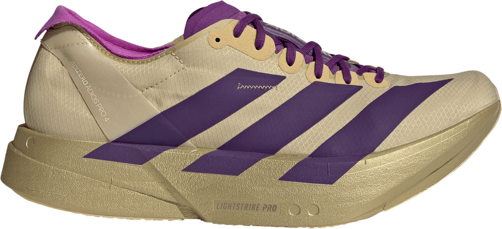 adidas Adizero Adios Pro 4 Men's Running Shoes - Beige | Running & Training
