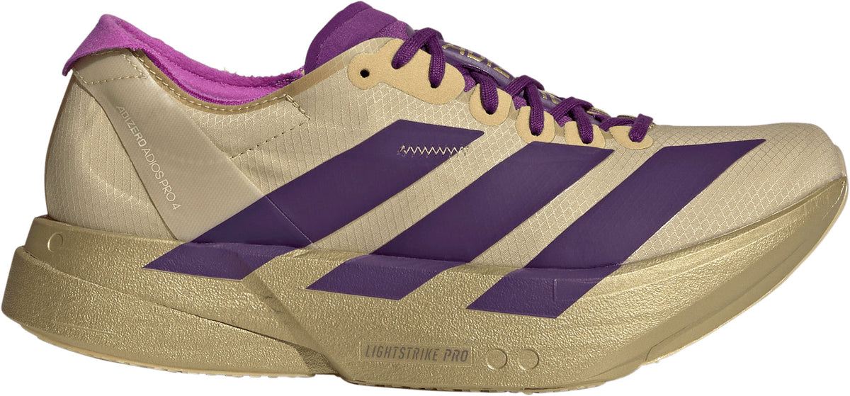 adidas Adizero Adios Pro 4 Women's Running Shoes - Beige | Running & Training