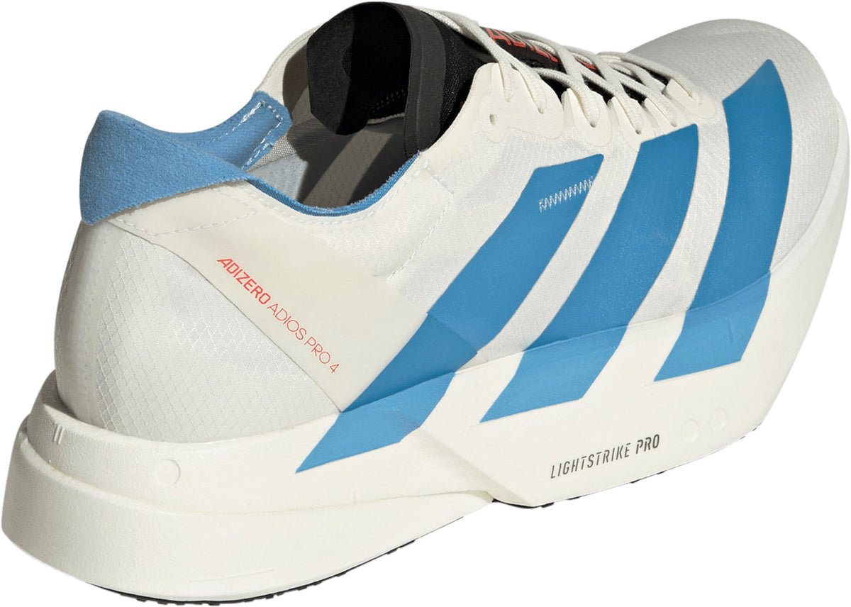 adidas Adizero Adios Pro 4 Men's Running Shoes - White | Running & Training