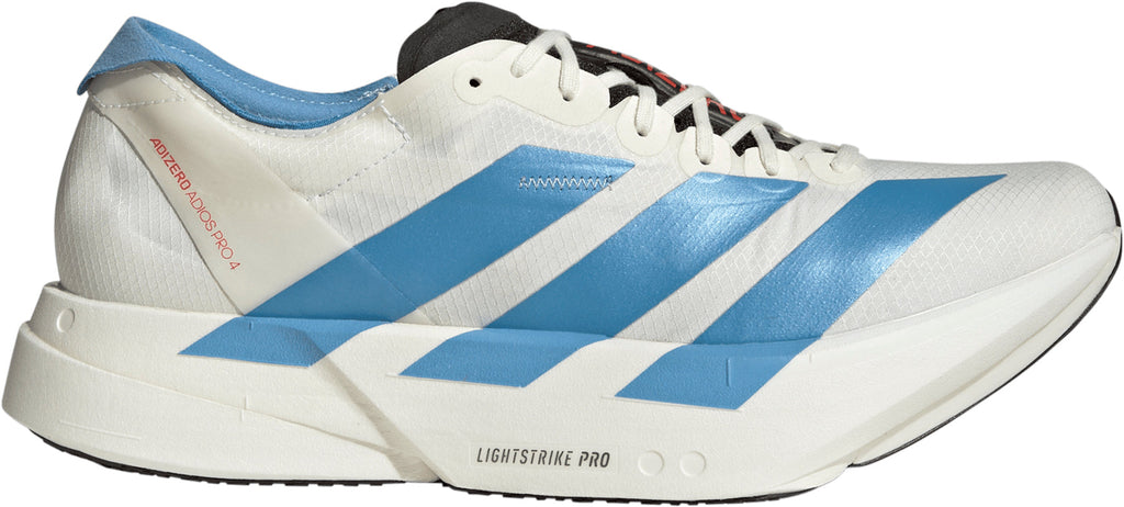 adidas Adizero Adios Pro 4 Men's Running Shoes - White | Running & Training