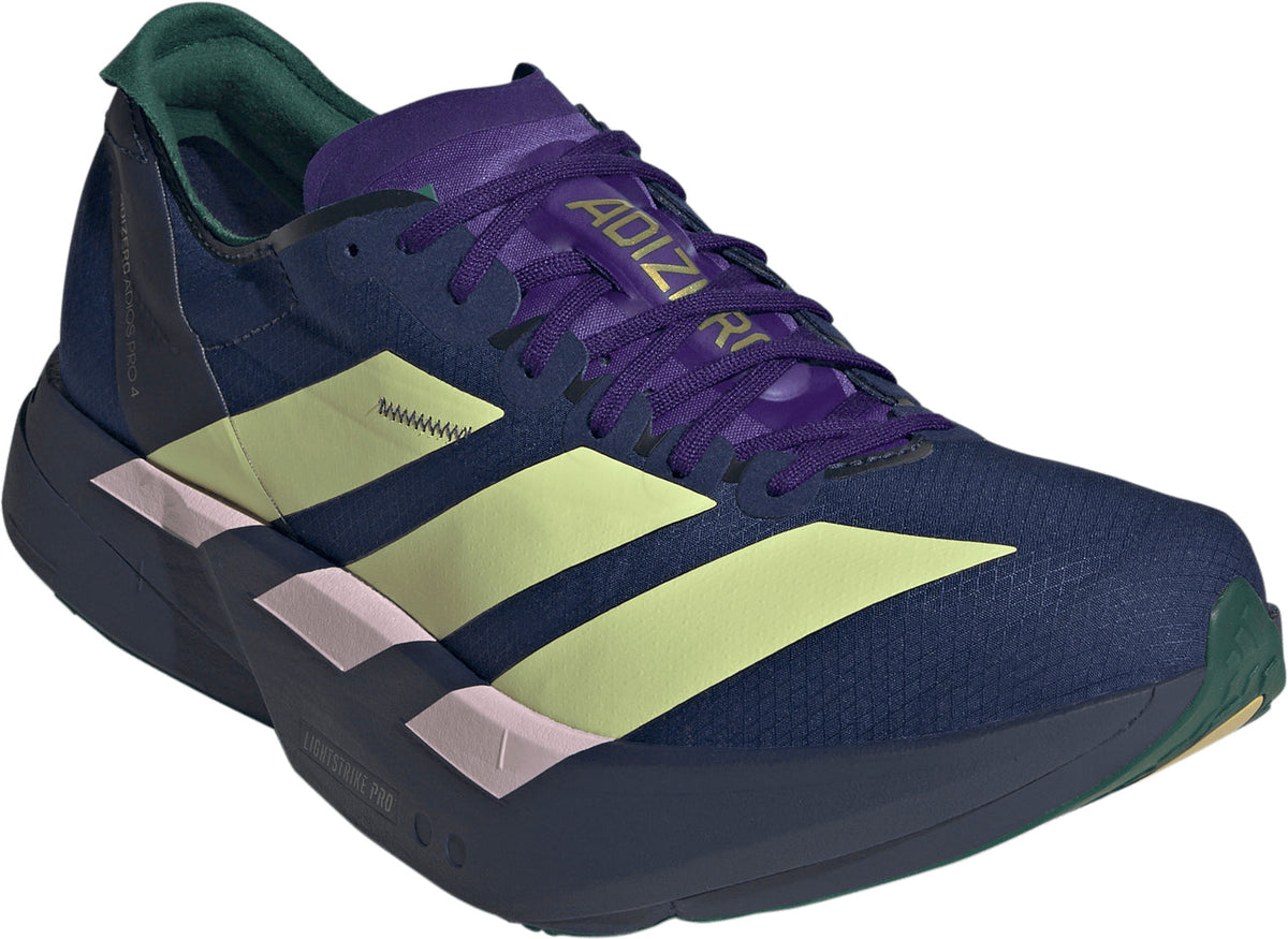 adidas Adizero Adios Pro 4 Men's Running Shoes - Blue | Running & Training