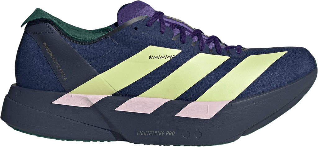 adidas Adizero Adios Pro 4 Men's Running Shoes - Blue | Running & Training