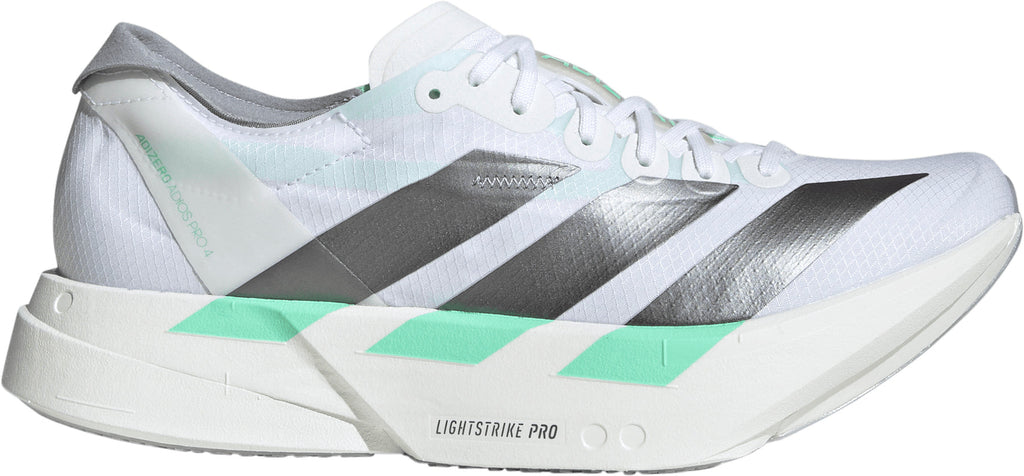 adidas Adizero Adios Pro 4 Women's Running Shoes - White | Running & Training