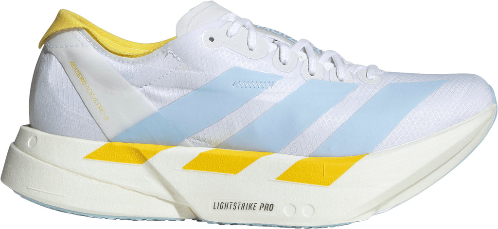 adidas Adizero Adios Pro 4 Women's Running Shoes - White | Running & Training