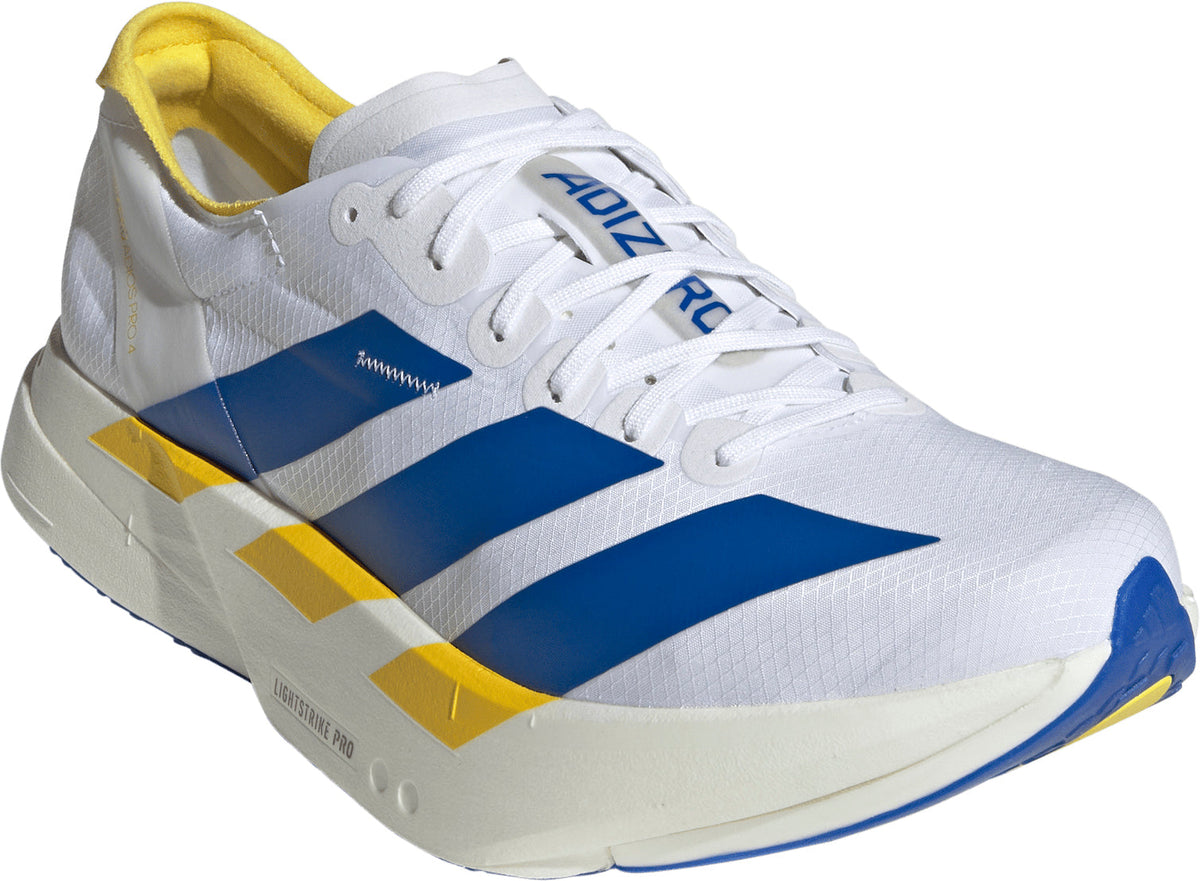 adidas Adizero Adios Pro 4 Men's Running Shoes - White | Running & Training