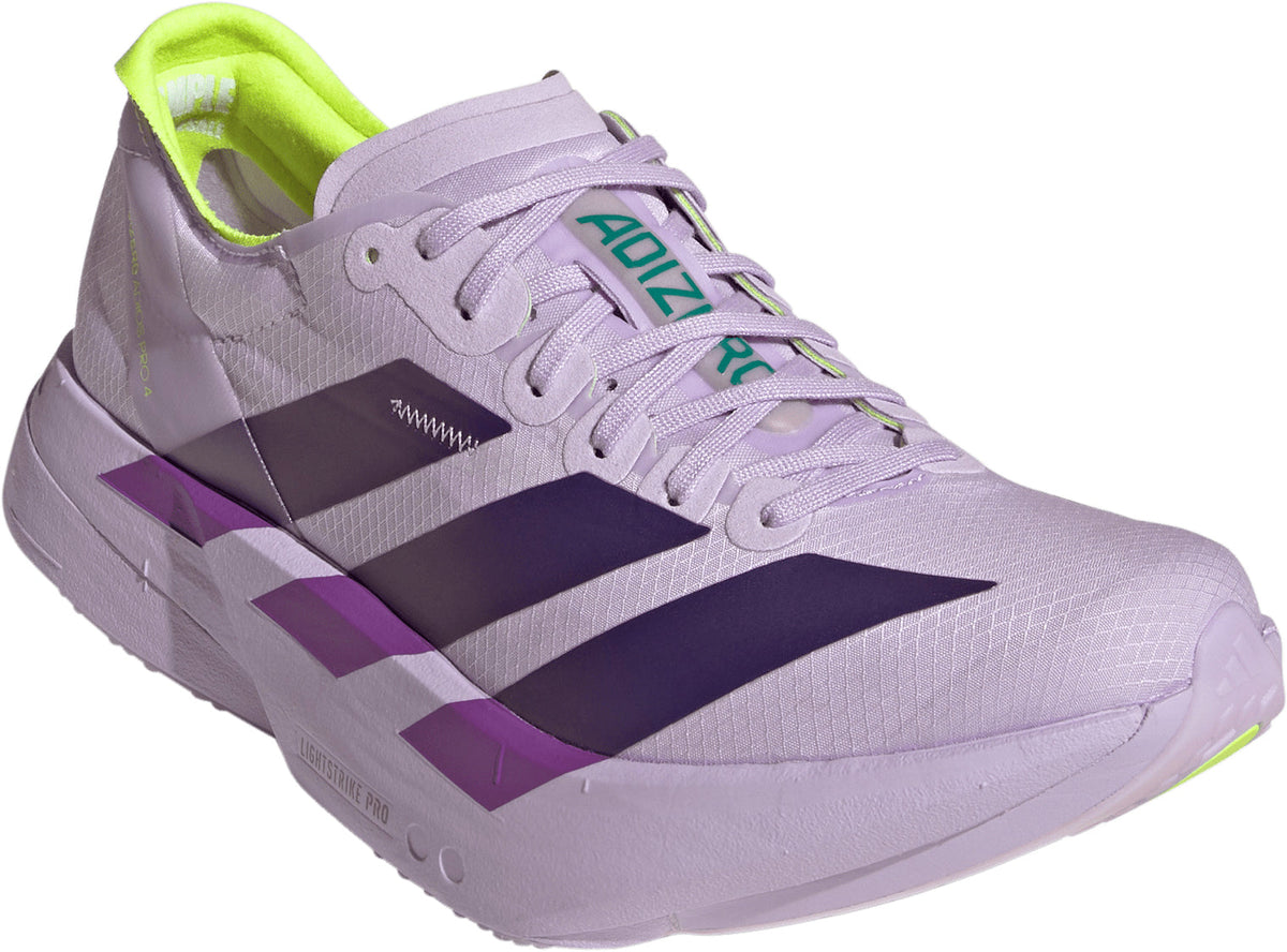 adidas Adizero Adios Pro 4 Women's Running Shoes - Purple | Running & Training