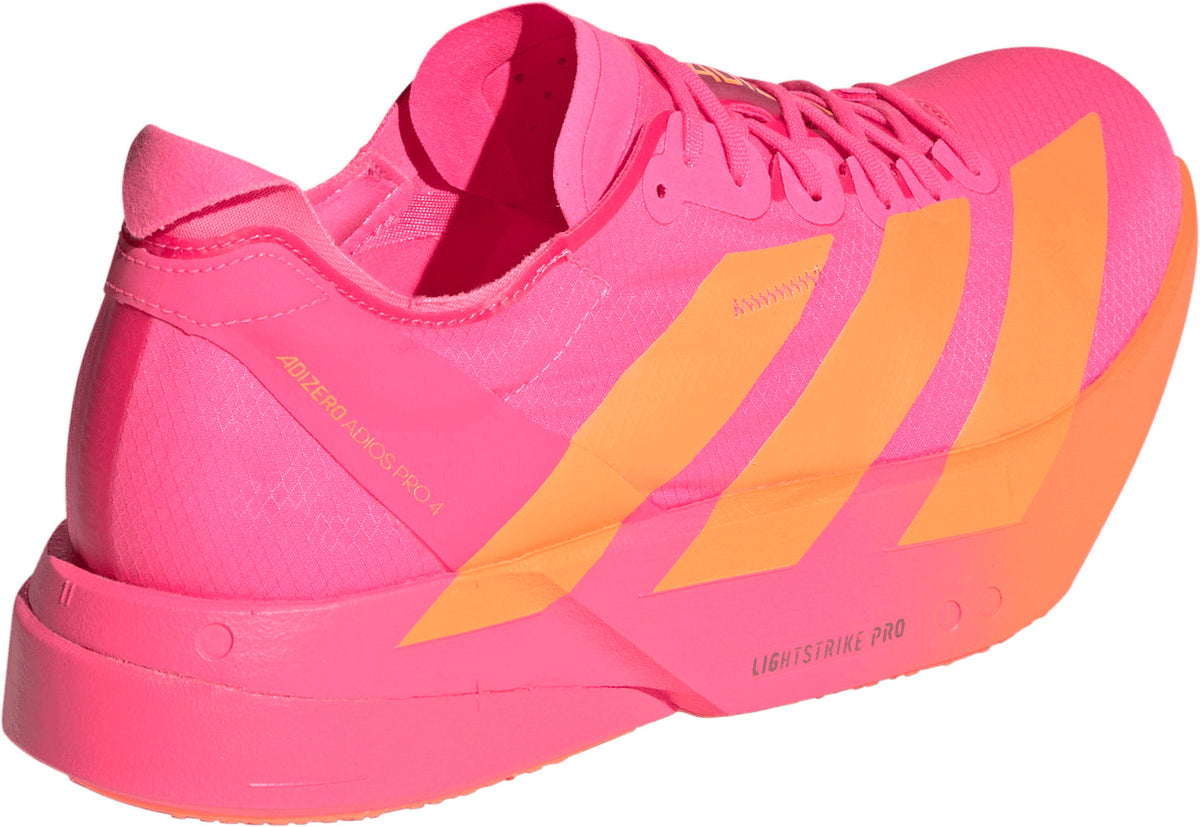 adidas Adizero Adios Pro 4 Men's Running Shoes - Pink | Running & Training