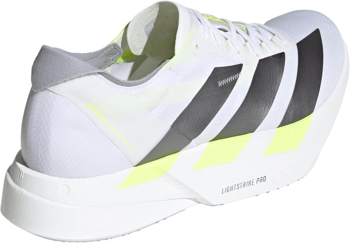 adidas Adizero Adios Pro 4 Men's Running Shoes - White | Running & Training