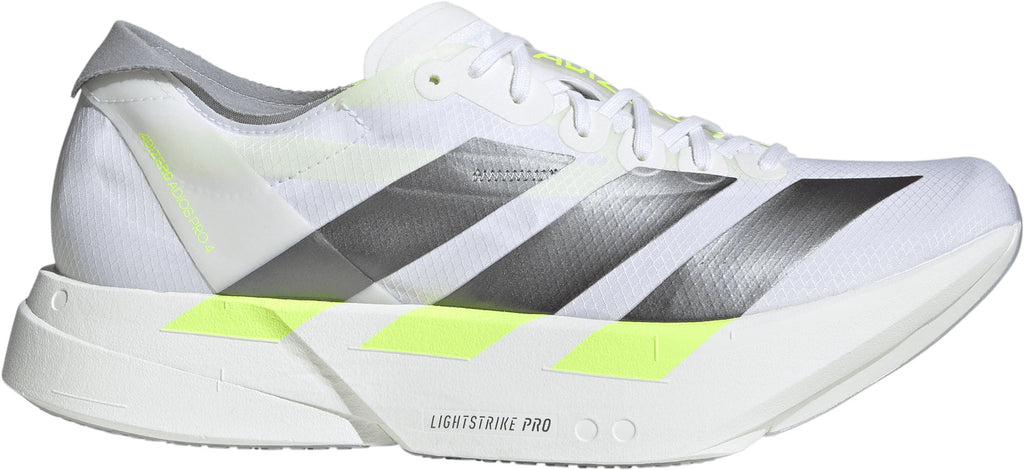 adidas Adizero Adios Pro 4 Men's Running Shoes - White | Running & Training