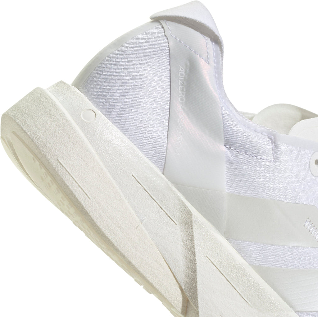 adidas Adizero Adios Pro 4 Women's Running Shoes - White | Running & Training