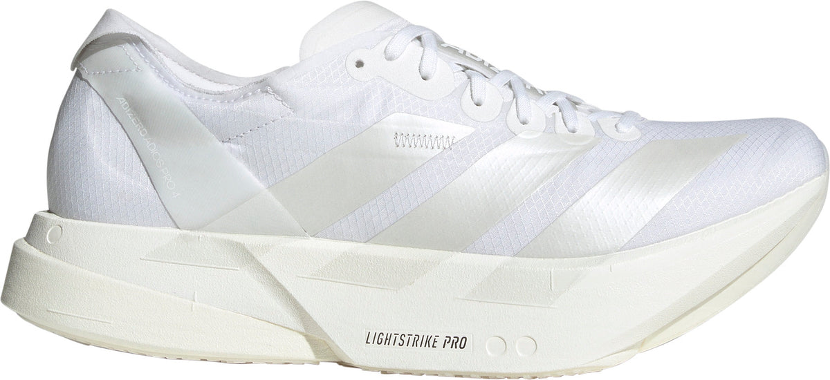 adidas Adizero Adios Pro 4 Women's Running Shoes - White | Running & Training
