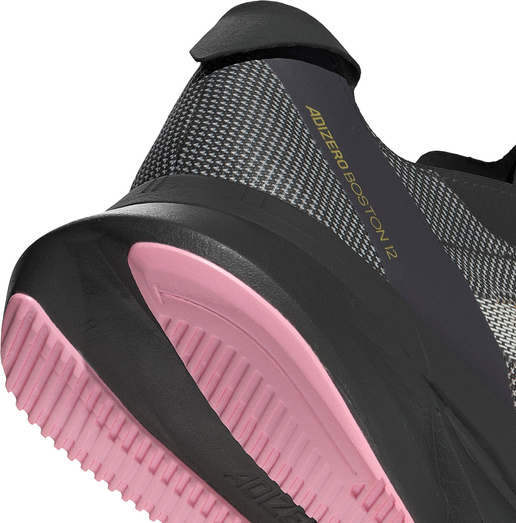 adidas Adizero Boston 12 Women's Running Shoes - Black | Running & Training