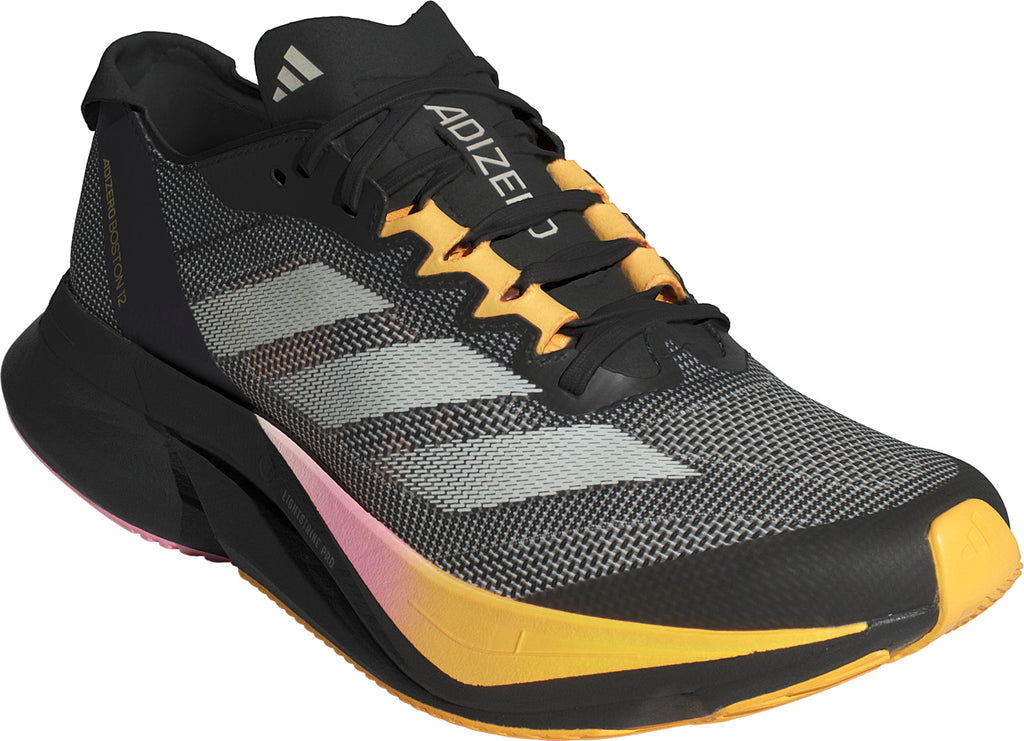 adidas Adizero Boston 12 Women's Running Shoes - Black | Running & Training