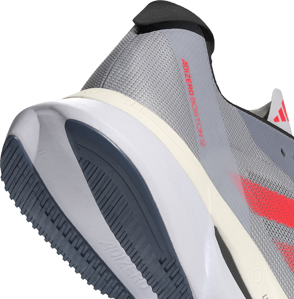 adidas Adizero Boston 12 Men's Running Shoes - Grey | Running & Training