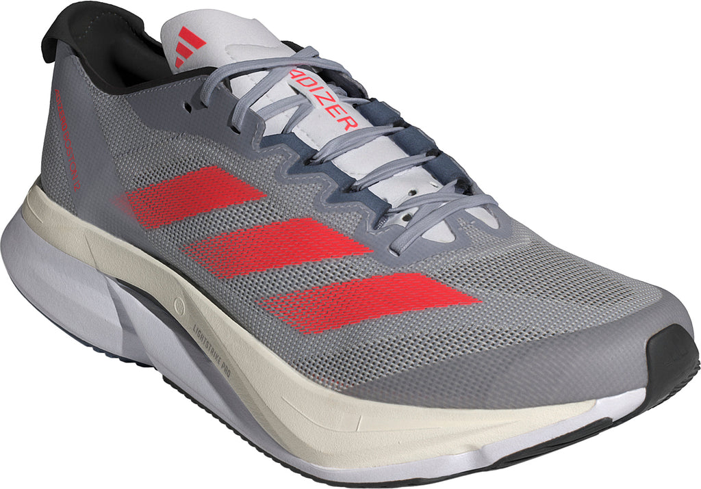 adidas Adizero Boston 12 Men's Running Shoes - Grey | Running & Training