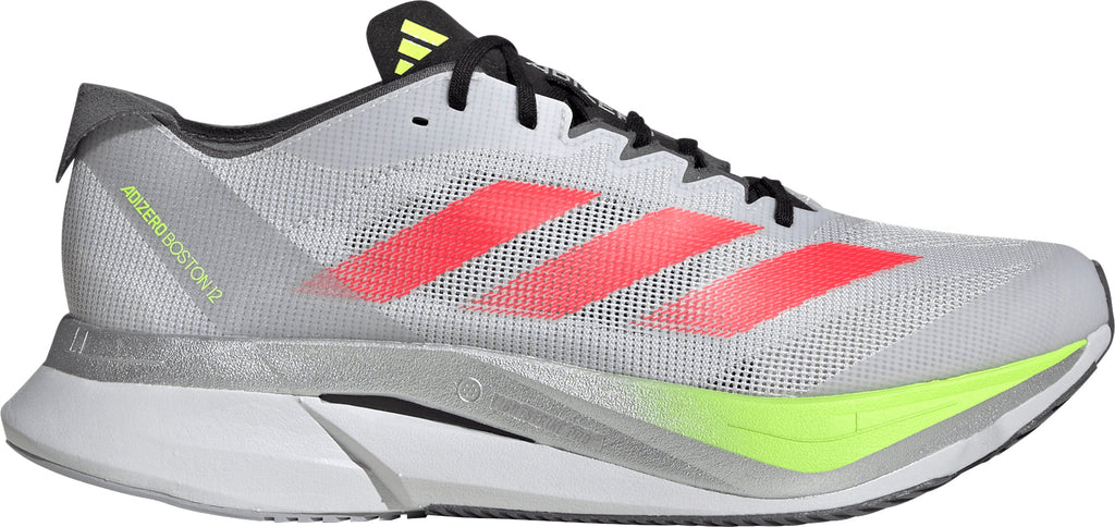 adidas Adizero Boston 12 Men's Running Shoes - Grey | Running & Training