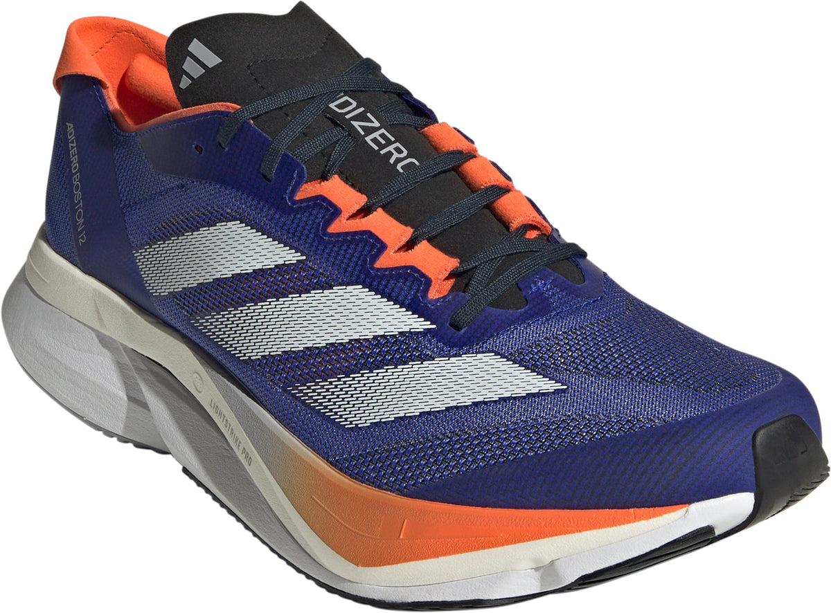 adidas Adizero Boston 12 Men's Running Shoes - Blue | Running & Training