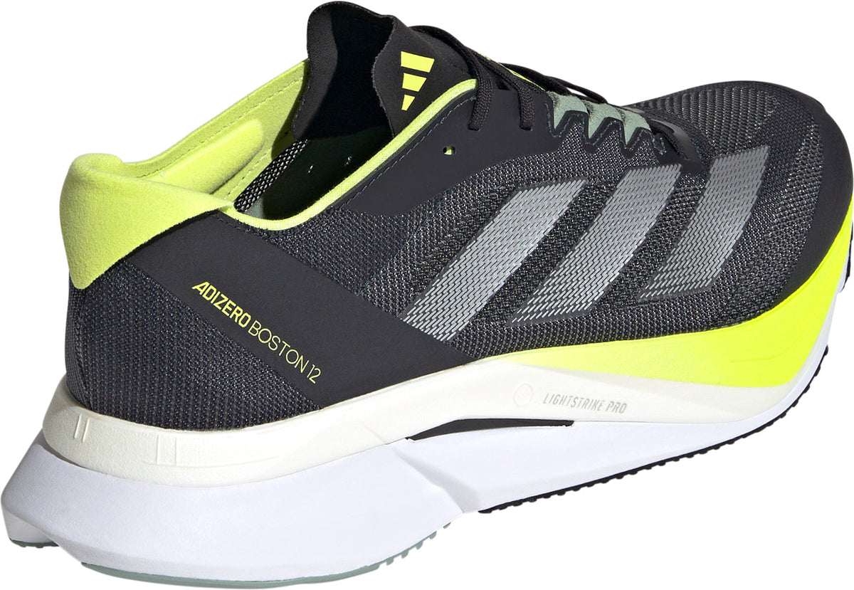 adidas Adizero Boston 12 Men's Running Shoes - Black | Running & Training