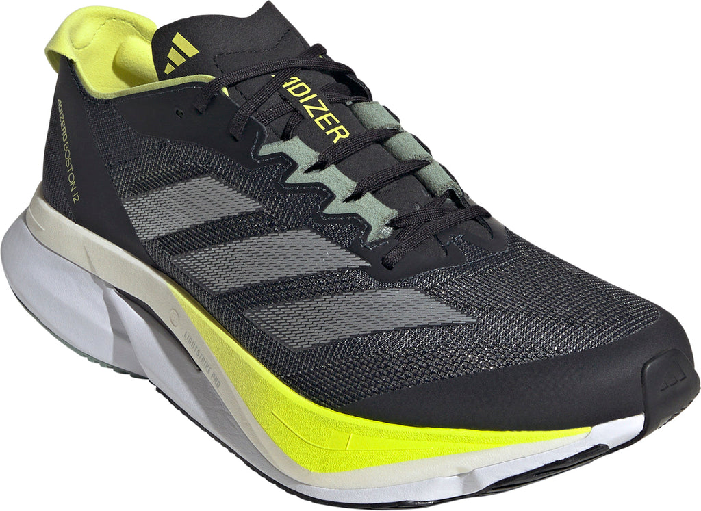 adidas Adizero Boston 12 Men's Running Shoes - Black | Running & Training