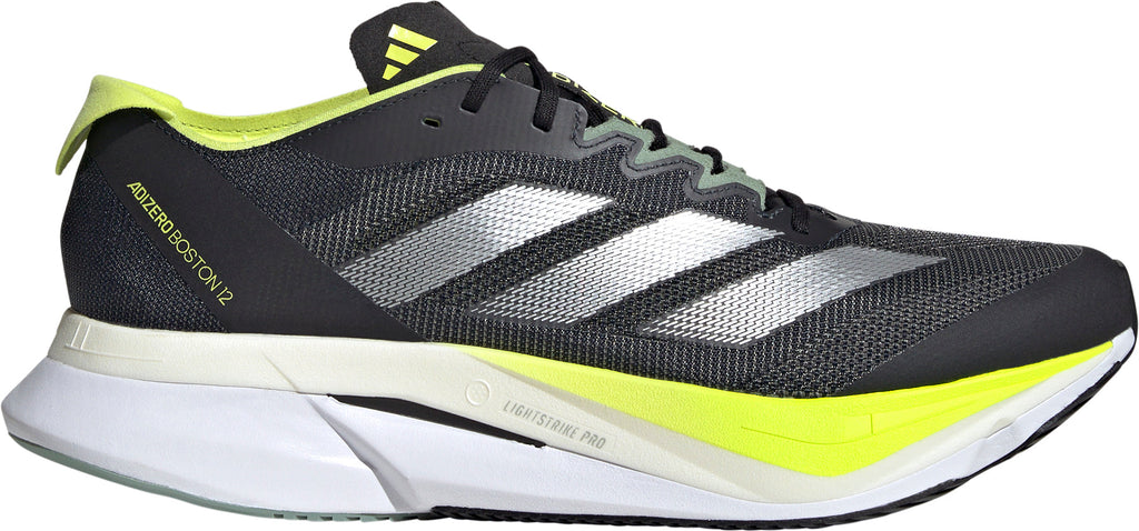 adidas Adizero Boston 12 Men's Running Shoes - Black | Running & Training