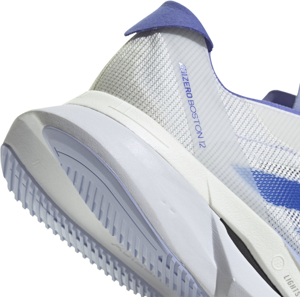adidas Adizero Boston 12 Women's Running Shoes - White | Running & Training