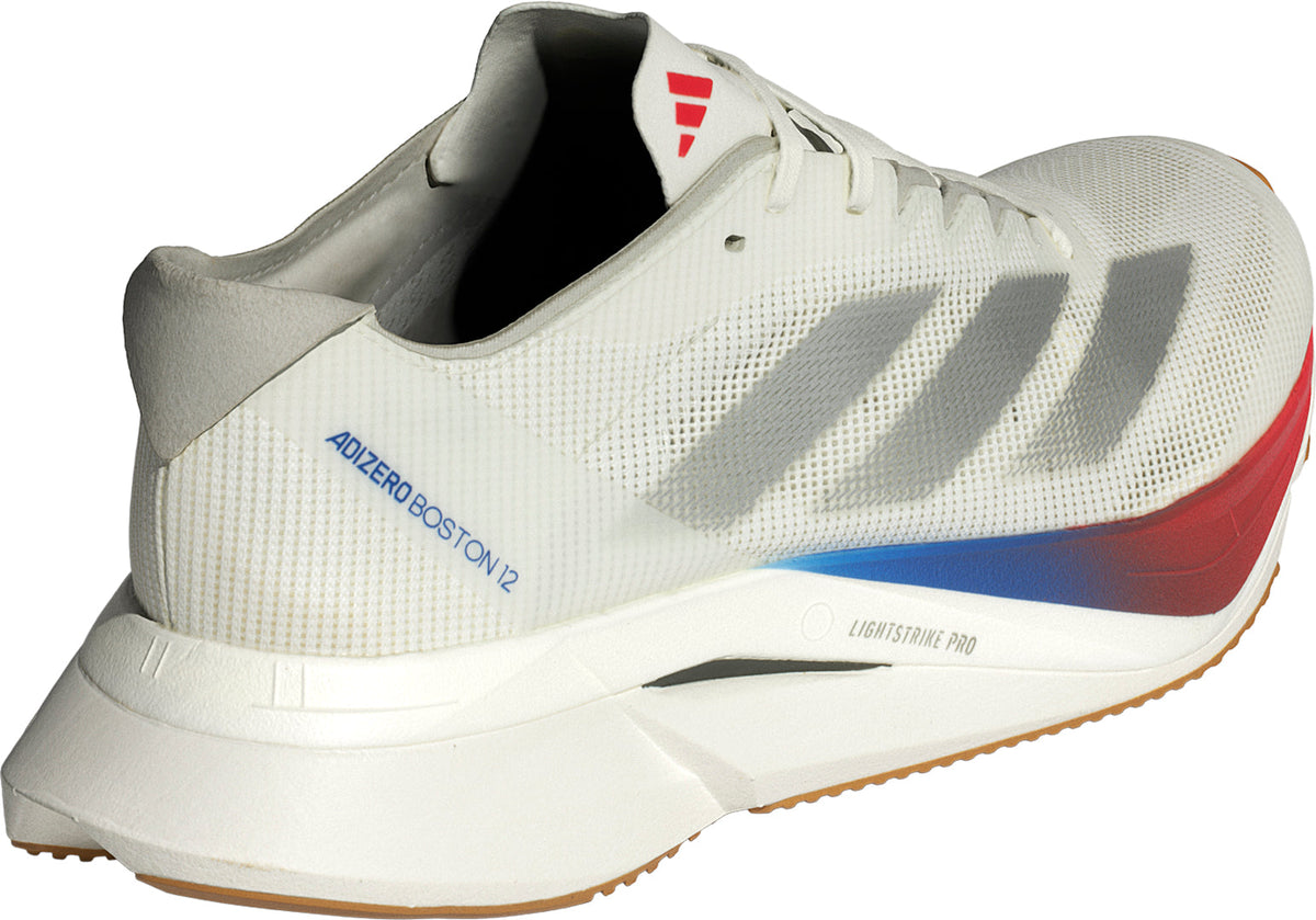 adidas Adizero Boston 12 Women's Running Shoes - White | Running & Training