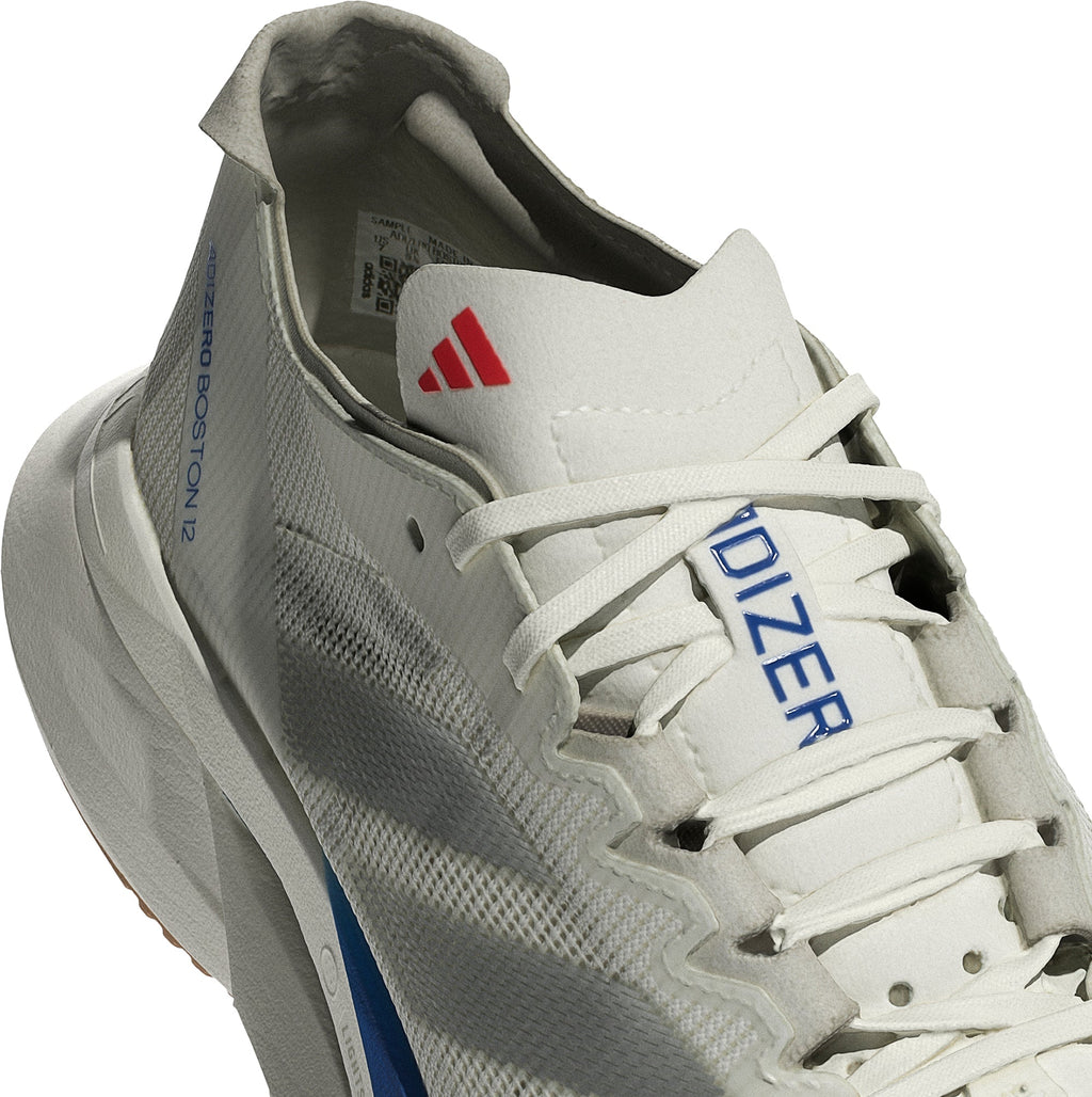 adidas Adizero Boston 12 Women's Running Shoes - White | Running & Training