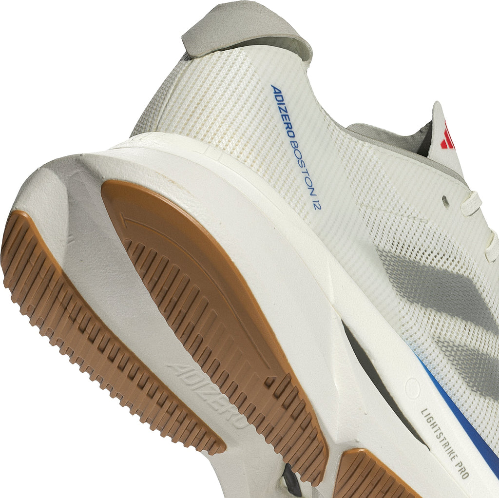 adidas Adizero Boston 12 Women's Running Shoes - White | Running & Training