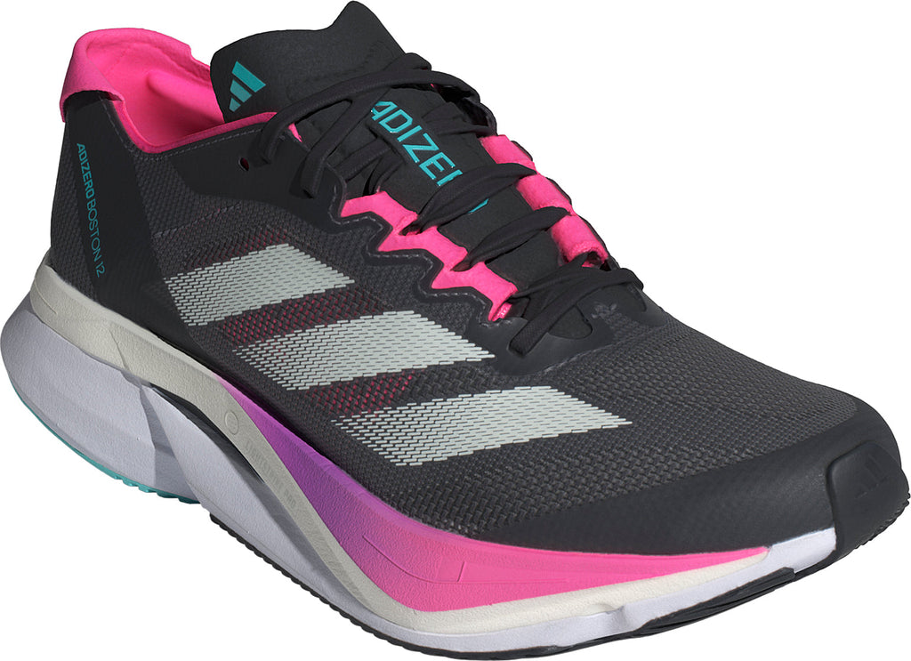 adidas Adizero Boston 12 Women's Running Shoes - Grey | Running & Training