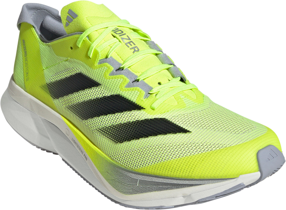 adidas Adizero Boston 12 Men's Running Shoes - Yellow | Running & Training