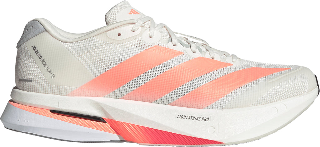 adidas Adizero Boston 13 Men's Running Shoes - Cream | Running & Training