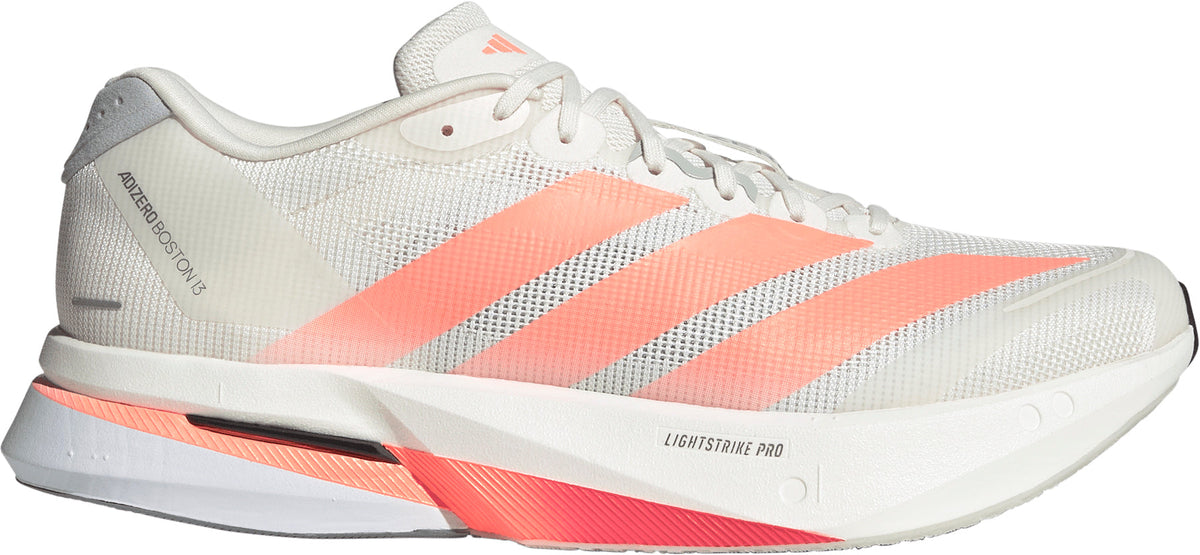 adidas Adizero Boston 13 Men's Running Shoes - Cream | Running & Training